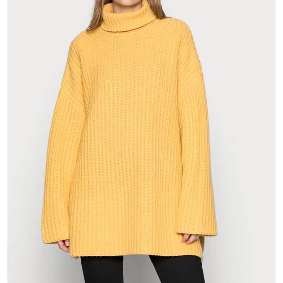 SAMSOE SAMSOE | Sweaters | Samsoe Samsoe Keiko Turtleneck Jumper In Ochre | Poshmark